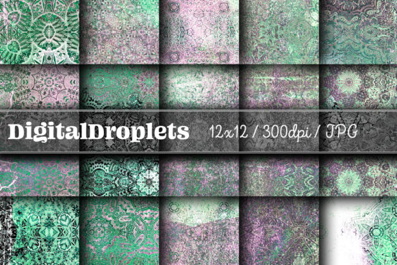 Boho Geom Papers Vol. 120: A Designer's Toolkit for Layered Texture