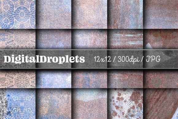 Boho Geom Papers Vol. 156: A Designer's Toolkit for Textured, Modern Backgrounds