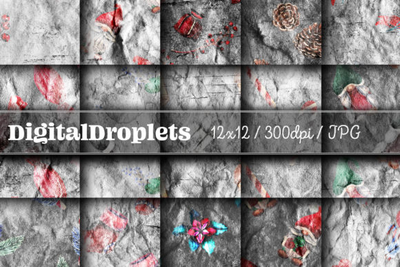 Christmas Grunge Vol. 6: Vintage Texture for Modern Projects