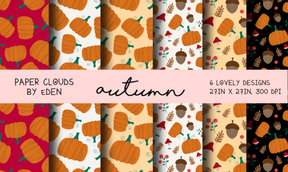 Fall Autumn Seamless Pattern Bundle: A Designer's Seasonal Toolkit