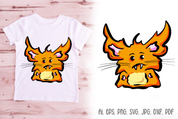 Fox Mouse Cartoon Character Logo Mascot: A Creative Asset Review