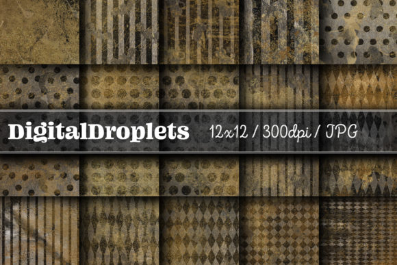 Gilded Halloween Papers Vol. 11: A Gothic Designer's Toolkit