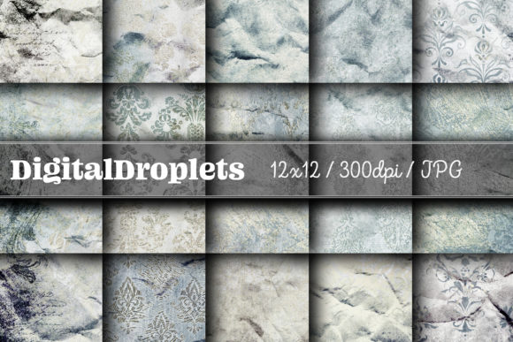 Golden Damask Dust Vol. 45: Vintage Texture for Modern Projects