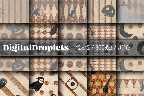 Halloween Papers Vol. 1: Gothic Textures for Creative Design