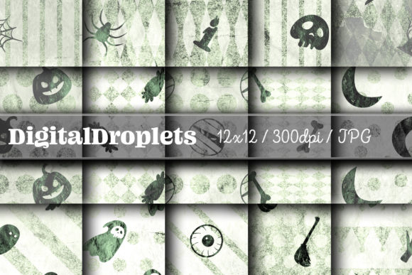Halloween Papers Vol. 20: Gothic Textures for Deep Design