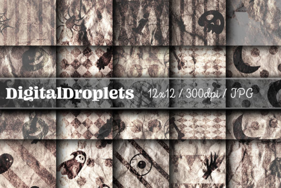 Halloween Papers Vol. 7: Gothic Depth for Creative Projects