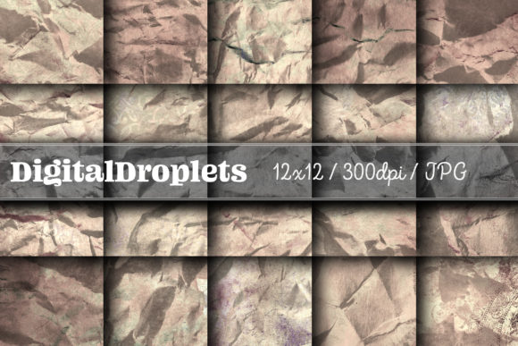 Olden Damask Paper Vol. 28: Vintage Texture for Modern Projects